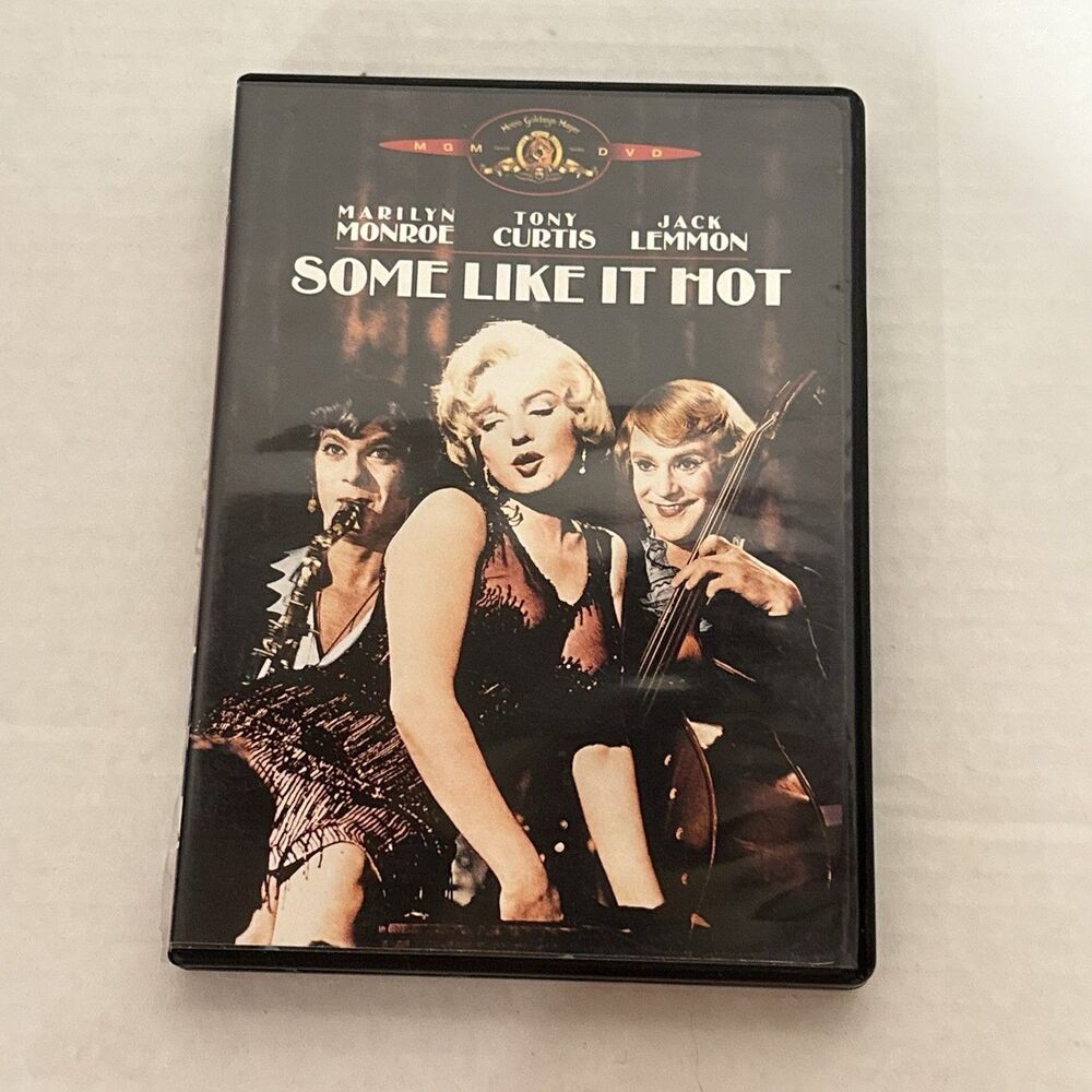 Some like It Hot (DVD, 1959) Marilyn Monroe, Tony Curtis & Jack Lemmon